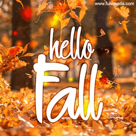 cute fall gifs